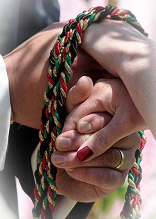 Hand Binding Ceremony Wedding Ritual Mount Tamborine Wedding Celebrant